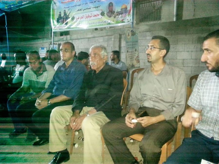  المحافظ أبو النجا يؤدي واجب العزاء في شهداء حي الشجاعية